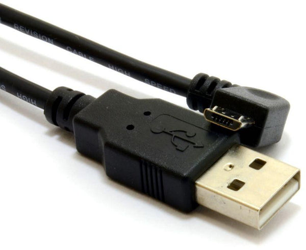 Right-Angled Micro-USB Cable (1m) : micro:bit, Bit:bot, Raspberry Pi, etc.