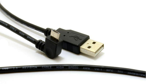 Right-Angled Micro-USB Cable (1m) : micro:bit, Bit:bot, Raspberry Pi, etc.