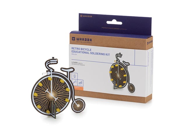 Retro Bicycle - Educational Soldering Kit