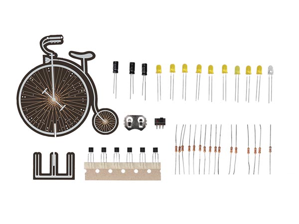 Retro Bicycle - Educational Soldering Kit